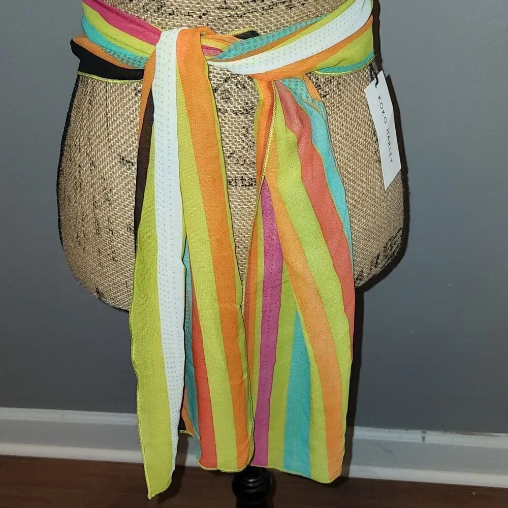Custom mask w scarf